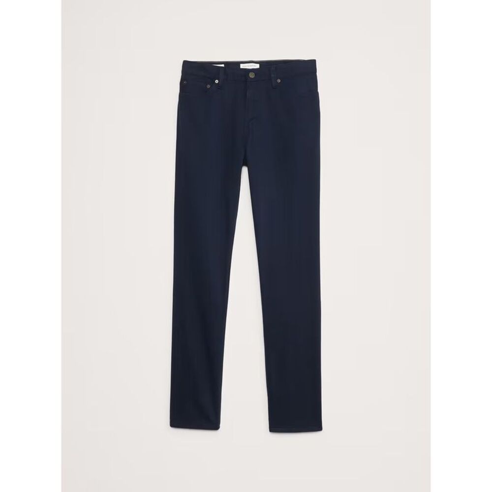 Banana Republic Mens Travel Slim Fit Jeans, Blue, 32W x 30L, DM